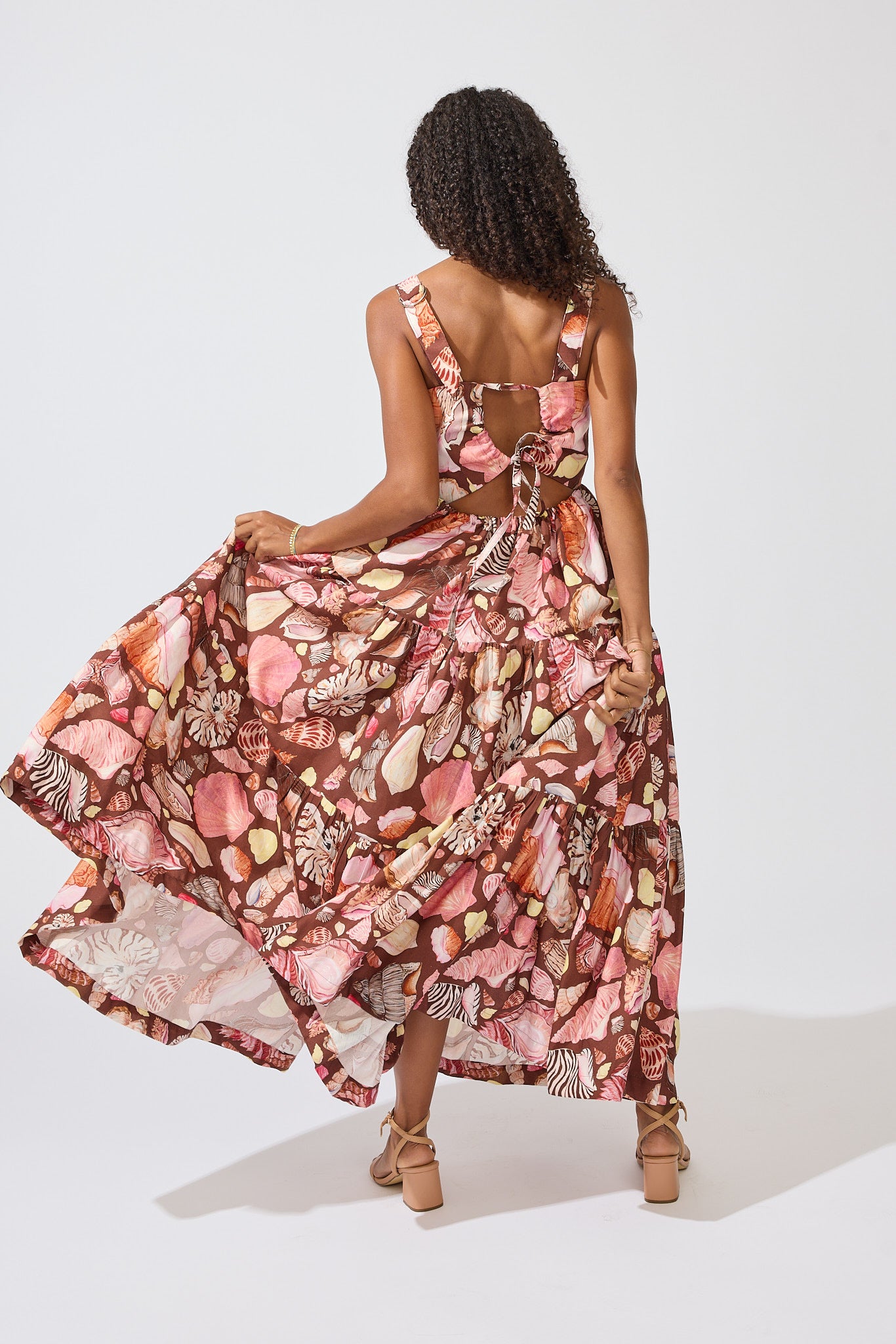 Fleur Gown - Chocolate Seashell