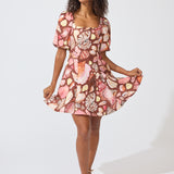 Scout Mini Dress - Chocolate Seashell