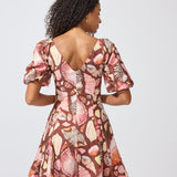 Scout Mini Dress - Chocolate Seashell