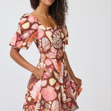 Scout Mini Dress - Chocolate Seashell
