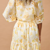 Audrey Short Sleeve Blouse - Siren Song