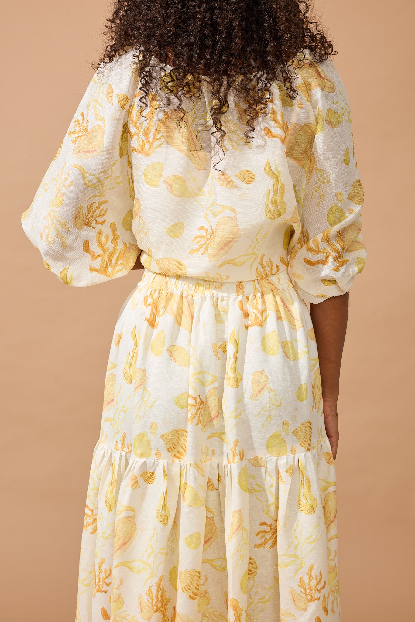 Audrey Short Sleeve Blouse - Siren Song