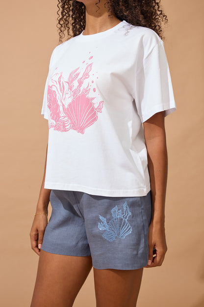 Shell Tee - Pink
