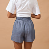 Novie Shorts - Embroidered Shell