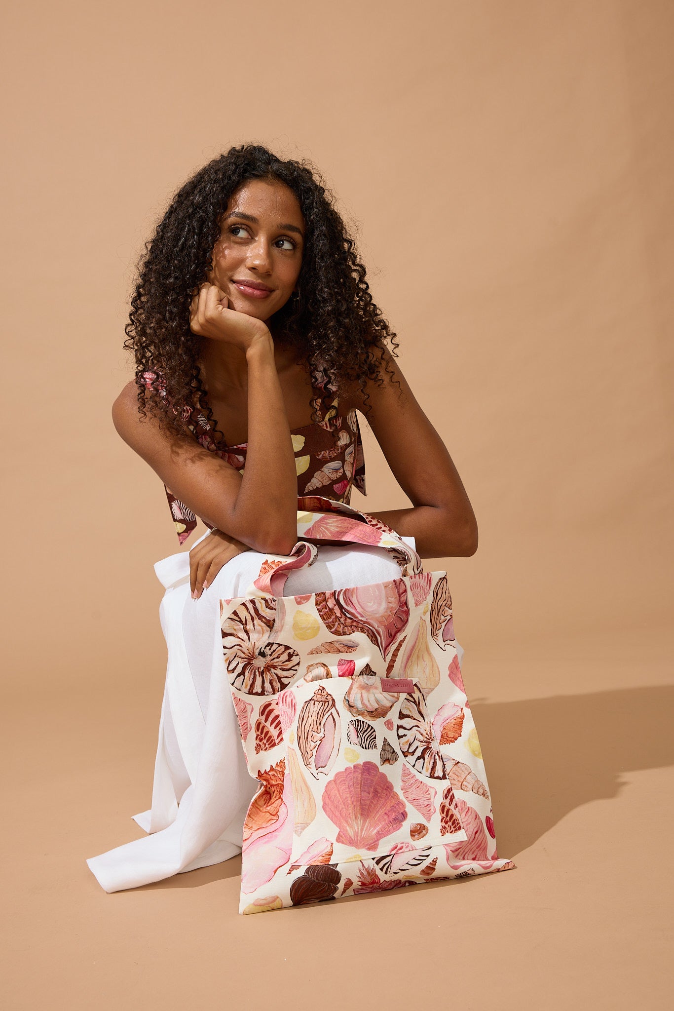 The Tote - White Seashell