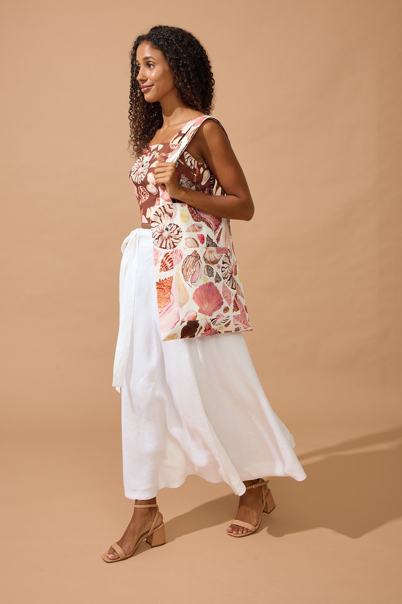 The Tote - White Seashell