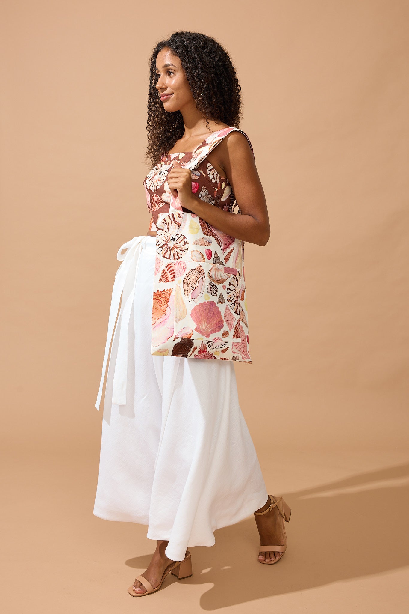 The Tote - White Seashell