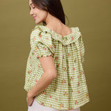 Winnie Blouse - Picnic Linen