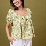Winnie Blouse - Picnic Linen