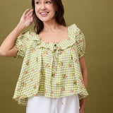 Winnie Blouse - Picnic Linen