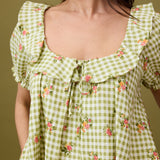 Winnie Blouse - Picnic Linen