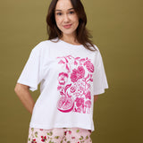 Dreamscape Tee - Pink