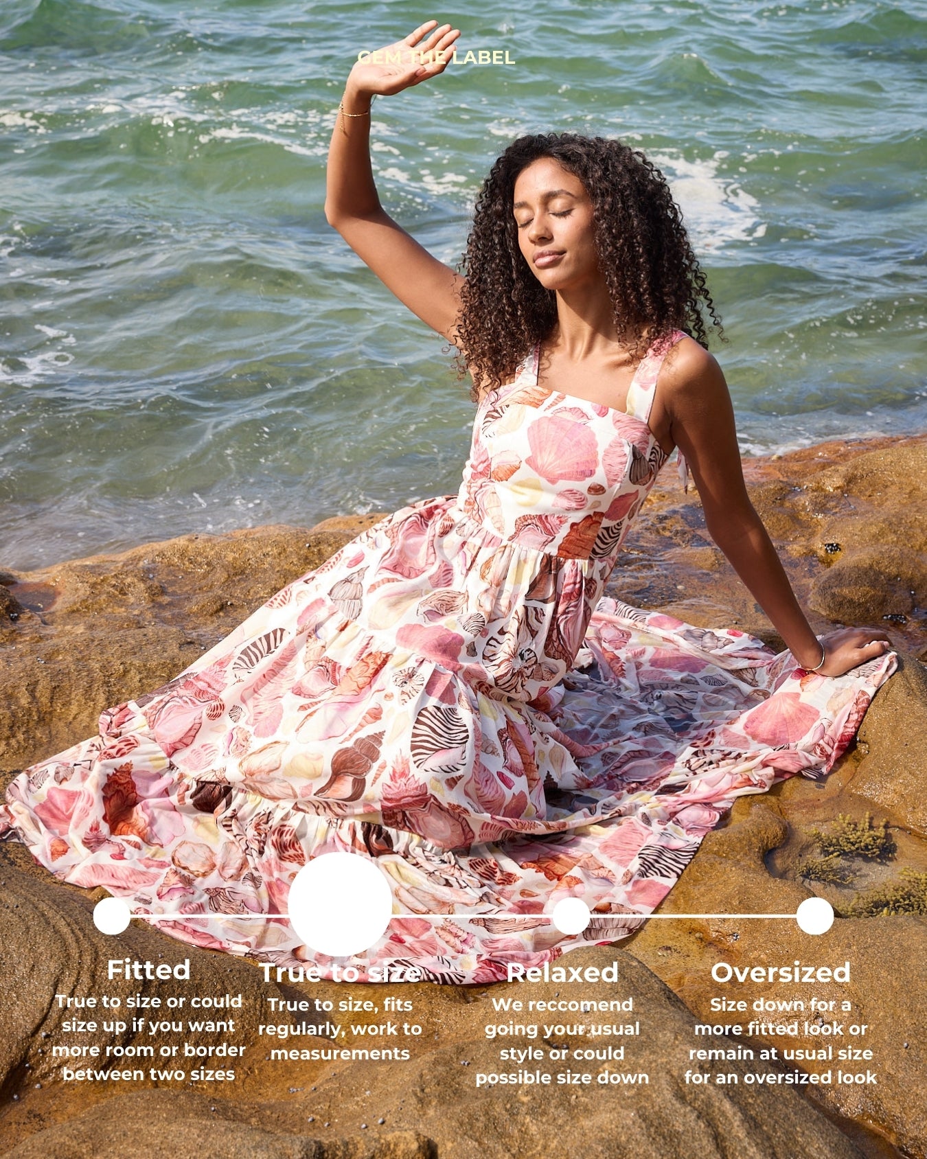 Fleur Gown - White Seashell