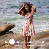 Scout Mini Dress - White Seashell