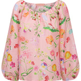 Audrey Dreamscape Silk Blouse