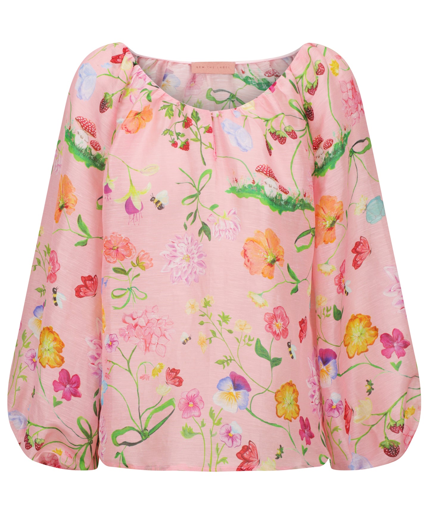 Audrey Dreamscape Silk Blouse