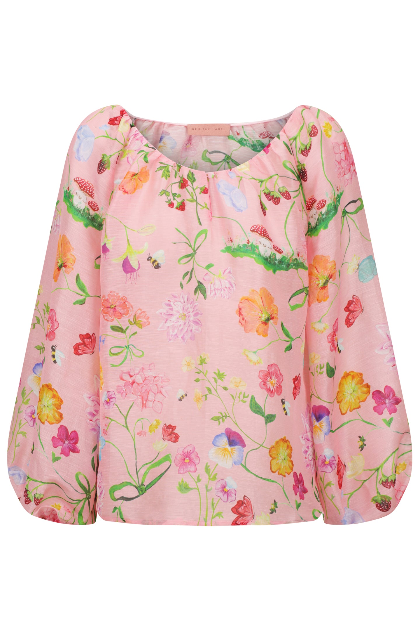 Audrey Dreamscape Silk Blouse