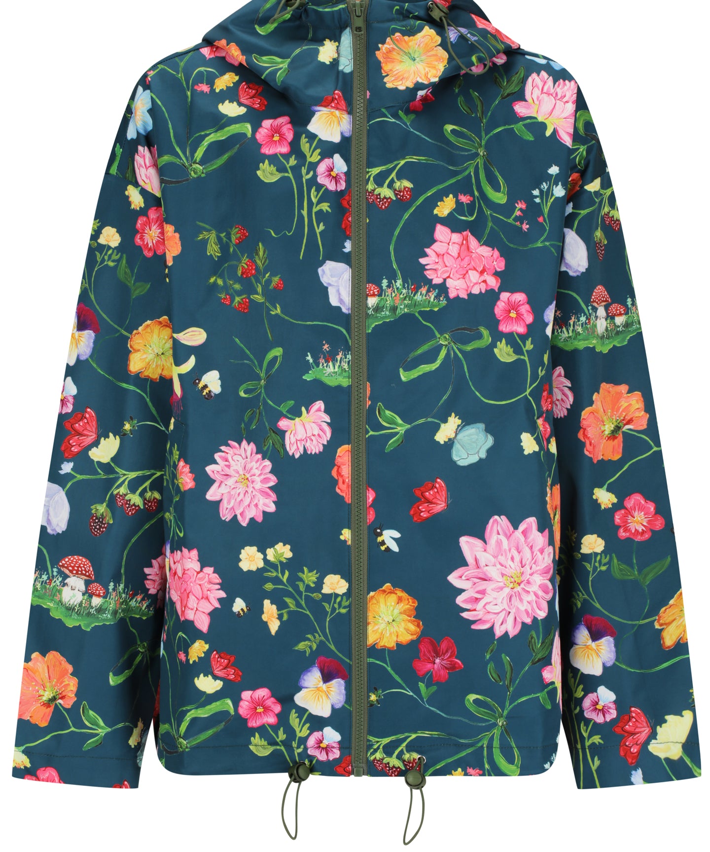 Dreamscape Raincoat - Forest Green