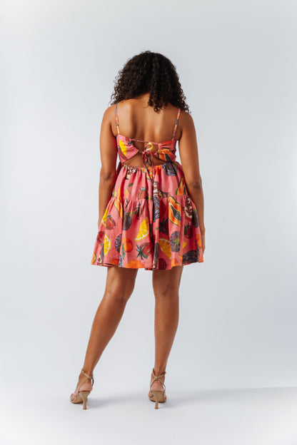 Slice Ginny Tiered Mini Dress