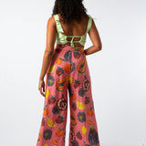 Antonia Slice Linen Pants