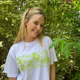 Slice Tee- Citrus Green