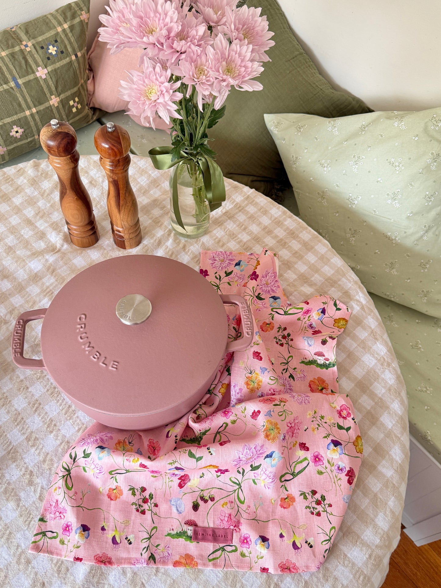 Dreamscape Linen Tea Towel