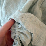 Seafoam Linen Cloud Top