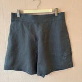 Novie Shorts - Embroidered Pansy