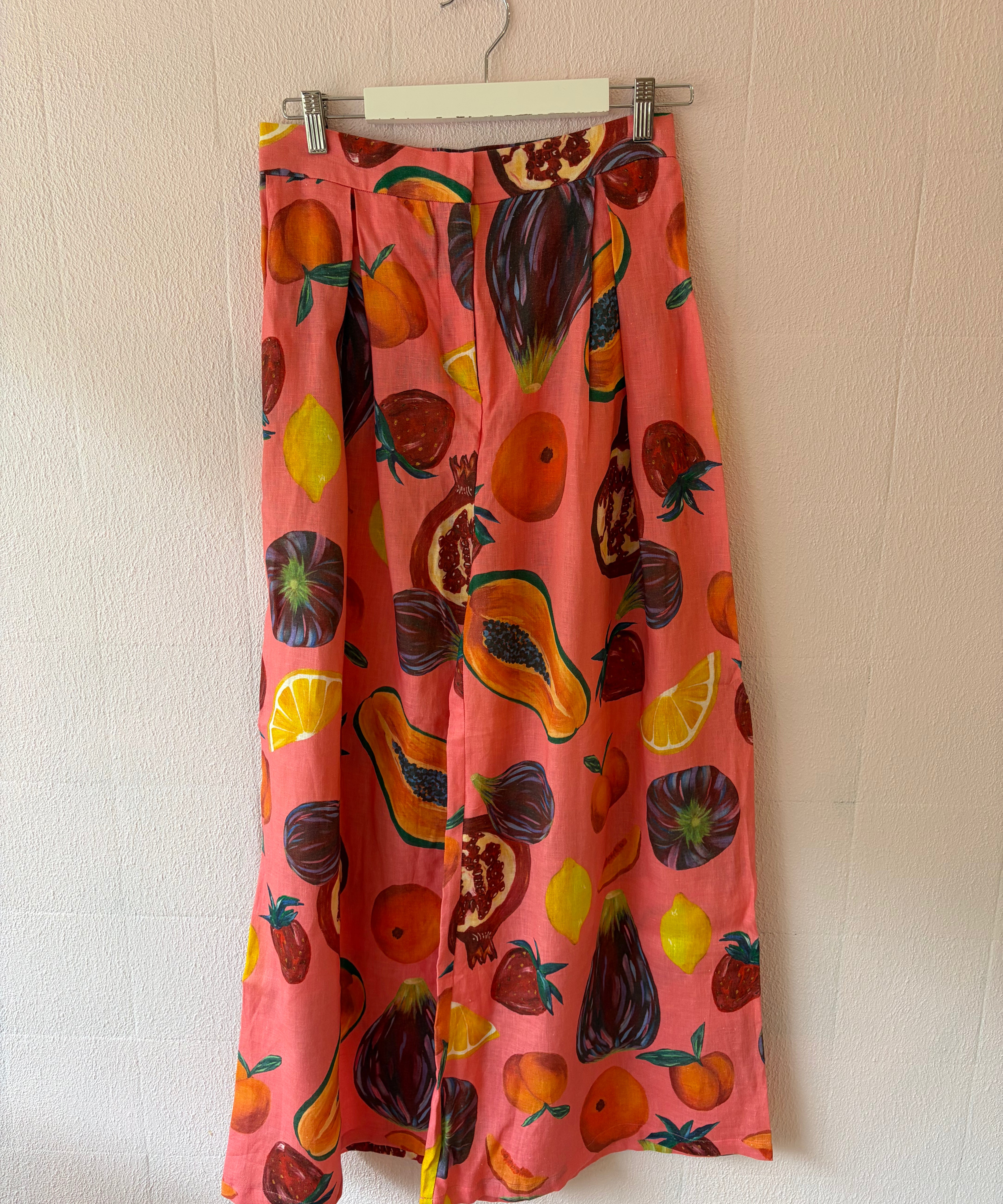 Antonia Slice Linen Pants