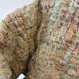 Sparkle Tweed Quilted Jacket