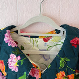 Collar Forest Green Quilted Jacket