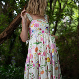 Dreamscape Fleur Gown- White