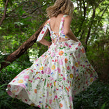 Dreamscape Fleur Gown- White