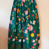 Claire Tiered Midi Skirt - Forest Green Dreamscape (12)