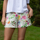 Novie White Dreamscape Shorts