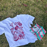 Dreamscape Tee- Pink