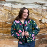 Quilted Jacket - Forest Dreamscape