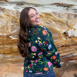 Quilted Jacket - Forest Dreamscape