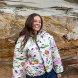 Quilted Jacket - Forest Dreamscape