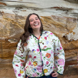Quilted Jacket - Forest Dreamscape