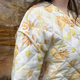 Quilted Jacket - Butter Yellow Dreamscape