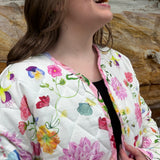 Quilted Jacket - Pink Dreamscape