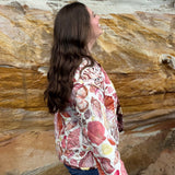Quilted Jacket - Choc Seashell