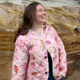 Quilted Jacket - White Dreamscape