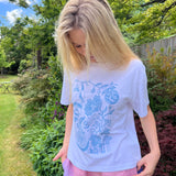 Dreamscape Tee- Blue
